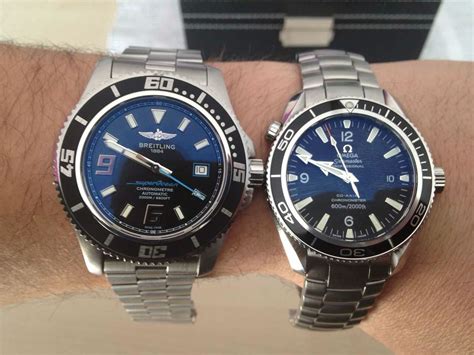 breitling colt automatic vs omega seamaster|breitling superocean 42 bracelet.